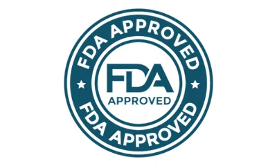 Fluxactive Complete FDA-registered facility badge