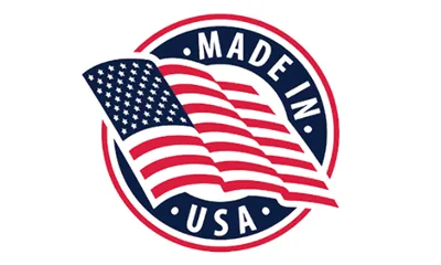 Fluxactive Complete made in USA manufacturing badge